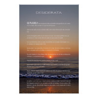 Sunrise D'Or De La Plage DESIDERATA
