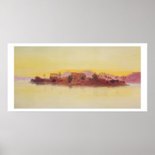 Poster Sunset, 1861 (panneau)