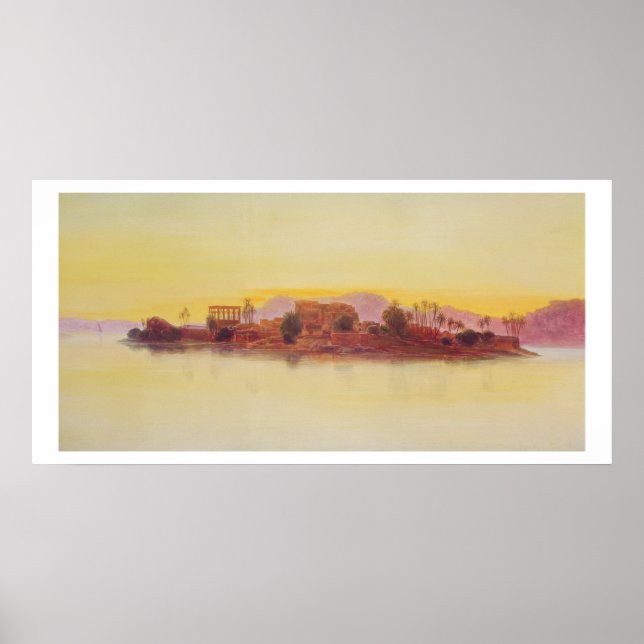 Poster Sunset, 1861 (panneau) (Devant)