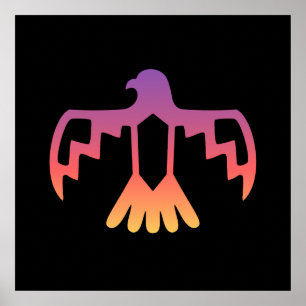 Poster Sunset Thunderbird