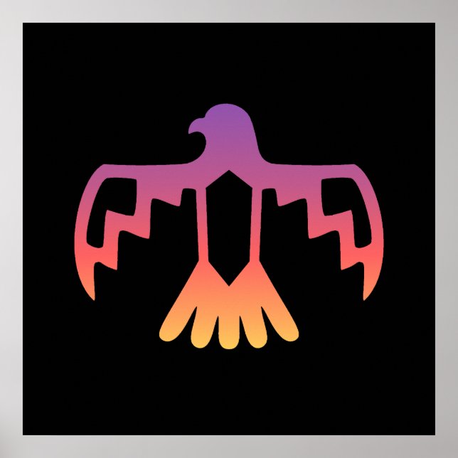 Poster Sunset Thunderbird (Devant)