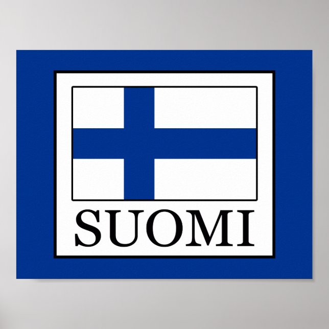 Poster Suomi (Devant)