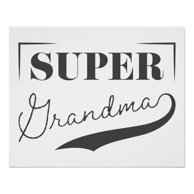 Poster Super grand-mère (Devant)