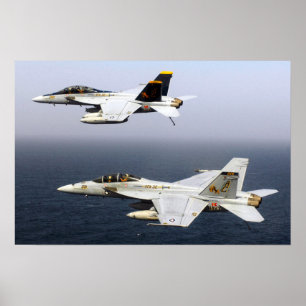 Poster Super Hornet F/A-18F