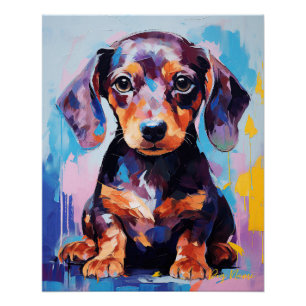 Poster Super mignon Chien Chien Chien Puppy 002 - Xeno Lu
