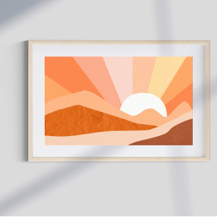 Poster Super psychédélique rétro