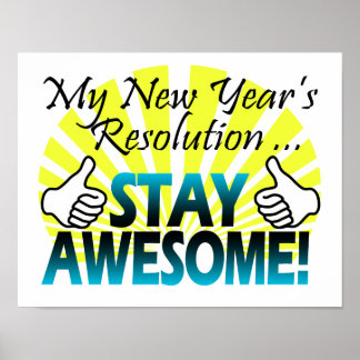 Poster Super résolution du Nouvel An