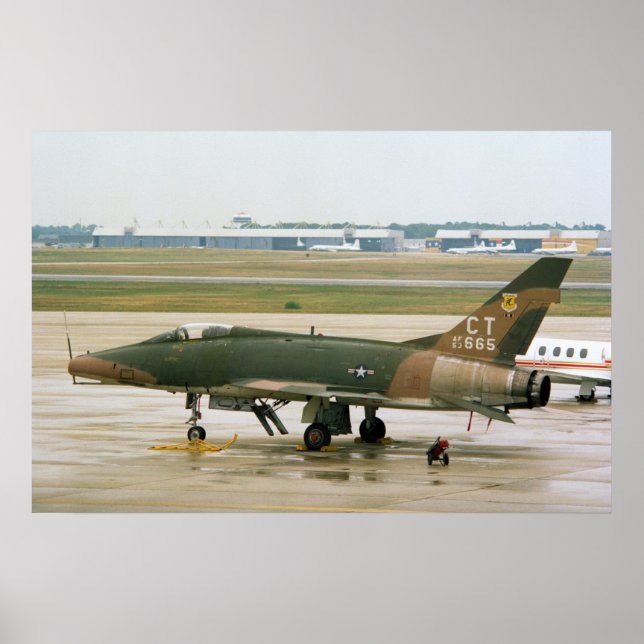 Poster Super Sabre F-100 (Devant)