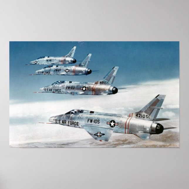 Poster Super Sabres F-100 (Devant)