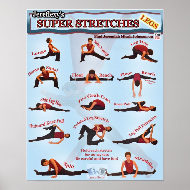 Poster Super Stretches de Jereflexy (Devant)