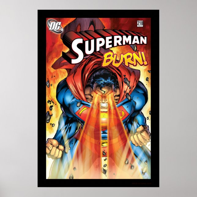 Poster Superman #218 août 05 (Devant)