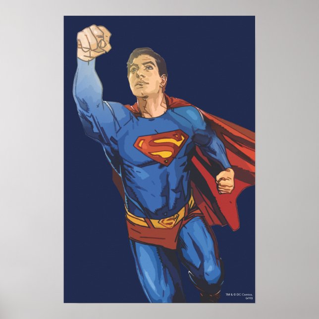 Poster Superman Flying Left (Devant)