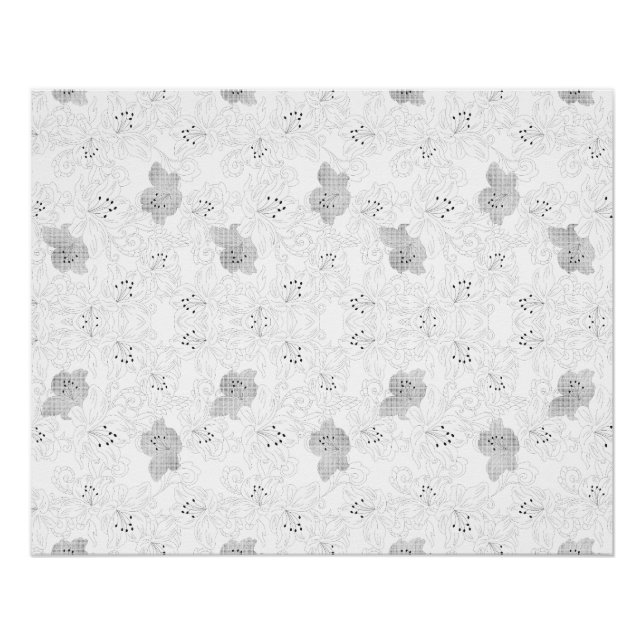 Poster Superposition de grille transparente – Texture PNG (Devant)