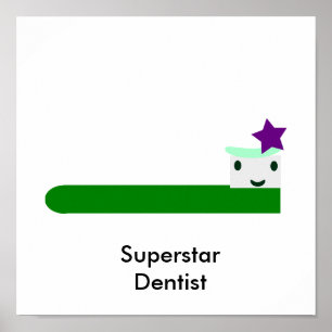Poster Superstar Dentist