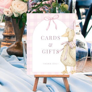 Poster sur la carte-symbole Pink One Silly Goose C