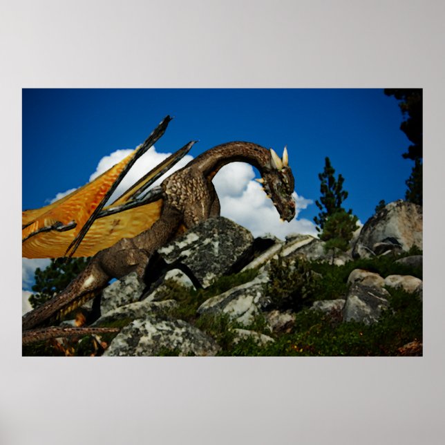 Poster sur la colline (Devant)