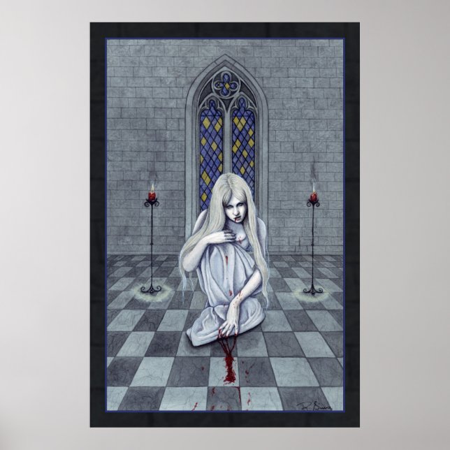 Poster sur la faim des nouveau-nés (Devant)