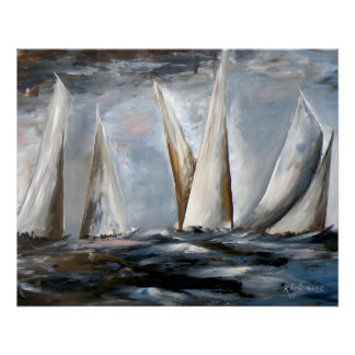 Poster Sur la mer Ouverte