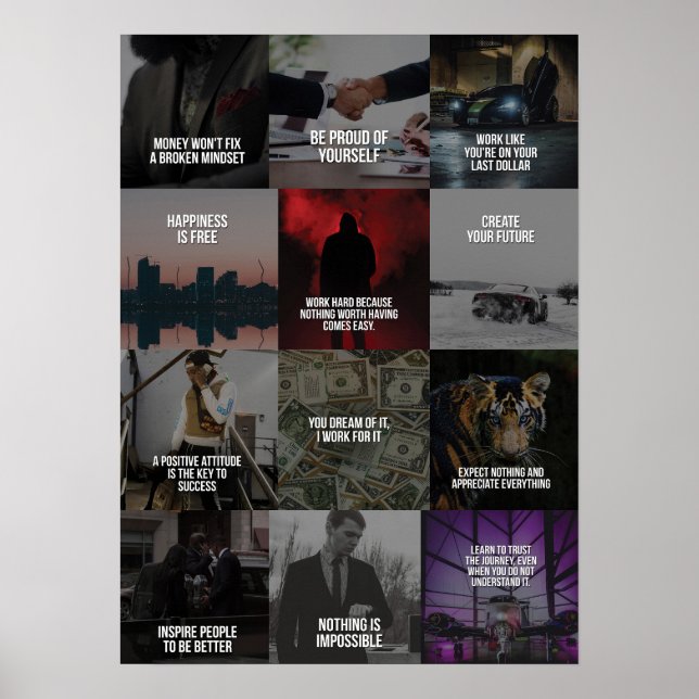 Poster sur la motivation de la compilation des réu (Devant)