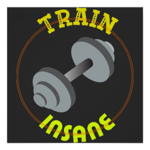 Poster sur la salle de sport et la remise en forme