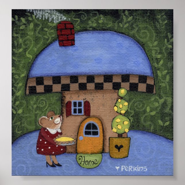 Poster sur la tarte au citron (Devant)