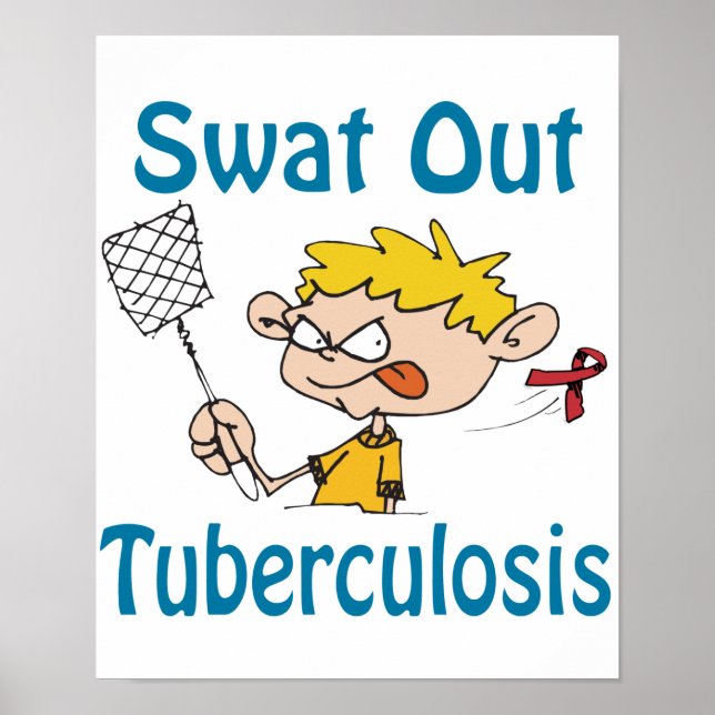 Poster sur la tuberculose de Swat Out (Devant)