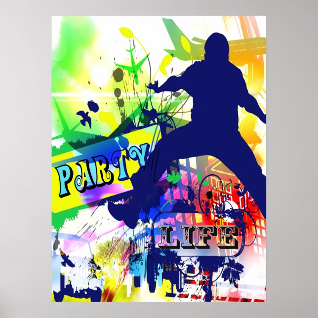 Poster sur la vie du Parti (Devant)