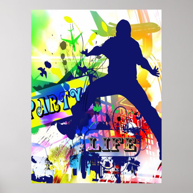 Poster sur la vie du Parti (Devant)