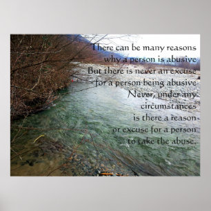 Poster sur la violence domestique