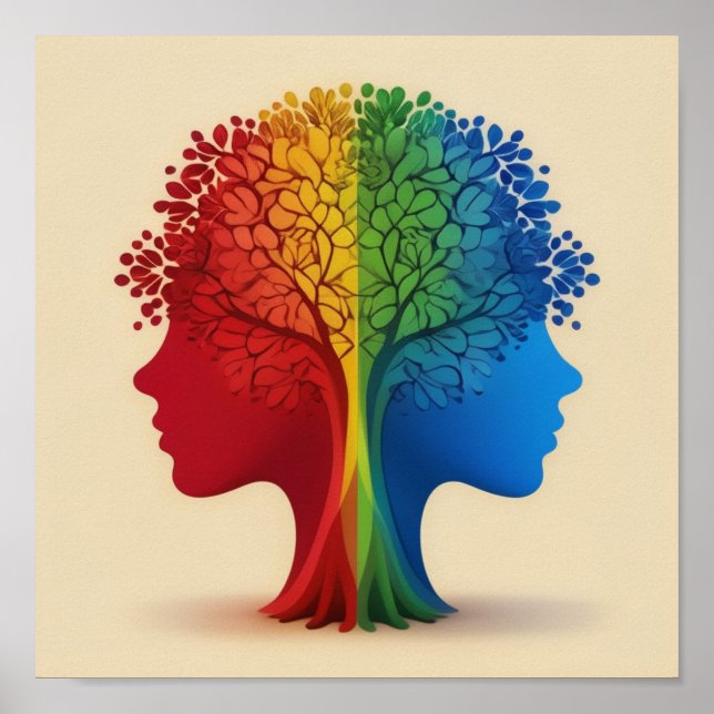 Poster sur l'autisme (Devant)