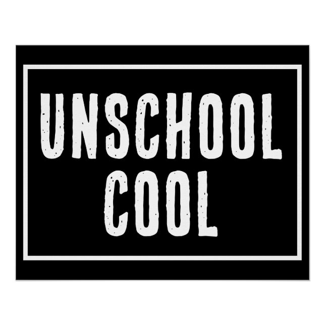 Poster sur le Cool non scolaire (Devant)