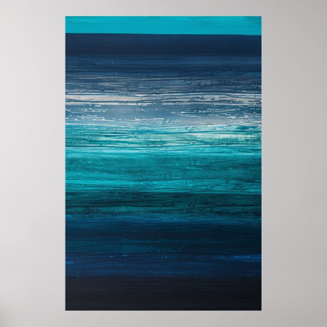Poster sur le paysage marin pacifique par Tammy Sm (Devant)