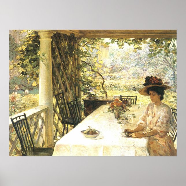 Poster Sur le porche (Devant)