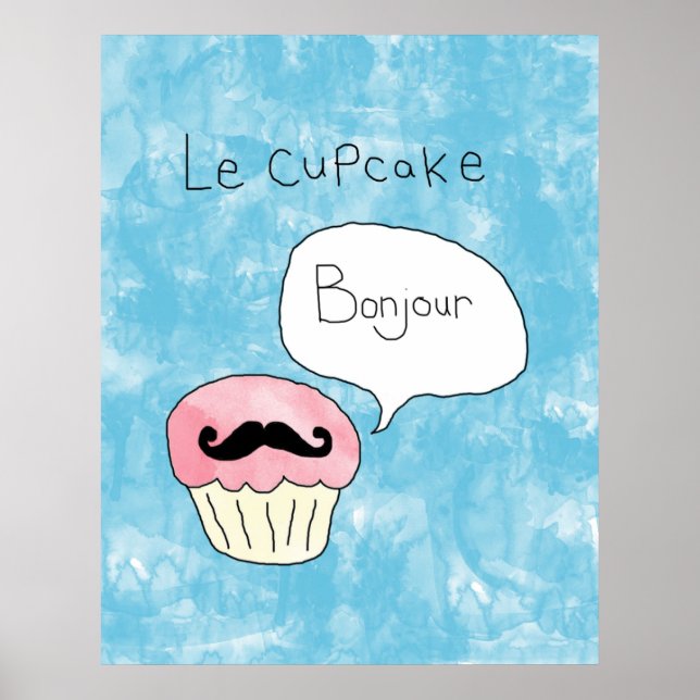 Poster sur le thème de Cupcake - Le Cupcake (Devant)
