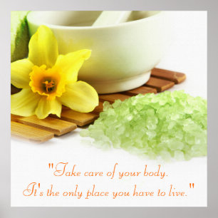 Poster sur le traitement des spas