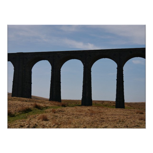 Poster sur le viaduc de la tête de Ribblehead (Devant)