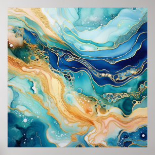 Poster sur le vieillissement de l'aquarelle