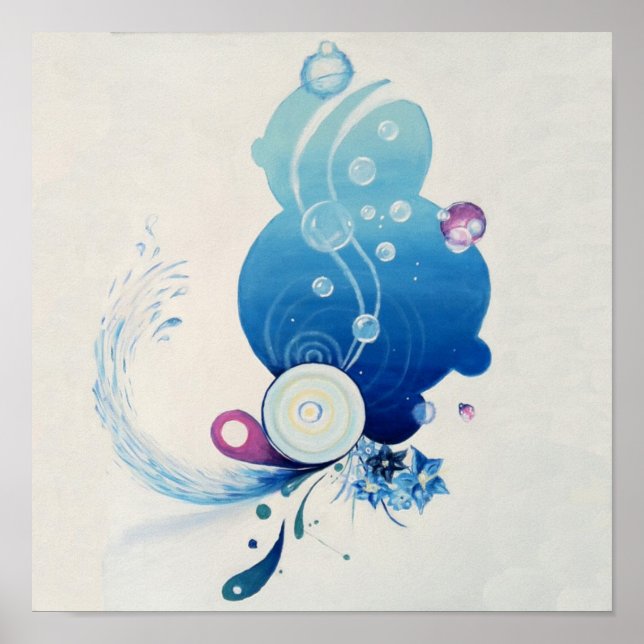 Poster sur l'eau (Devant)