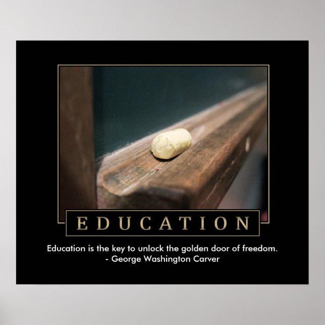 Poster sur l'éducation (Devant)