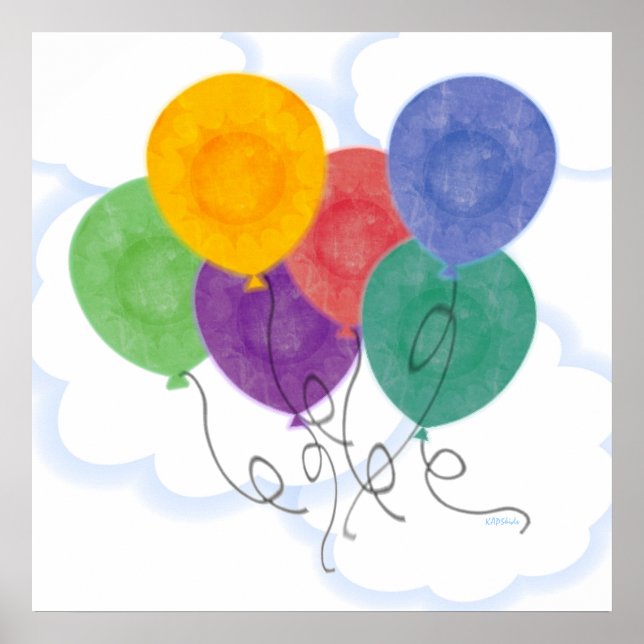 Poster sur les ballons (Devant)