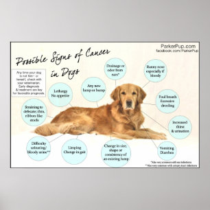 Poster sur les signes du cancer