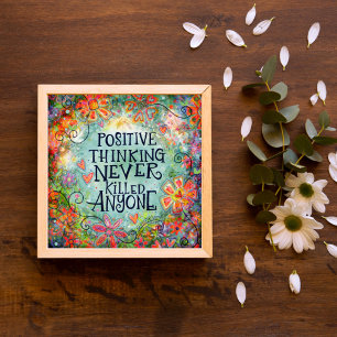 Poster sur l'inspiritisme des citations positives