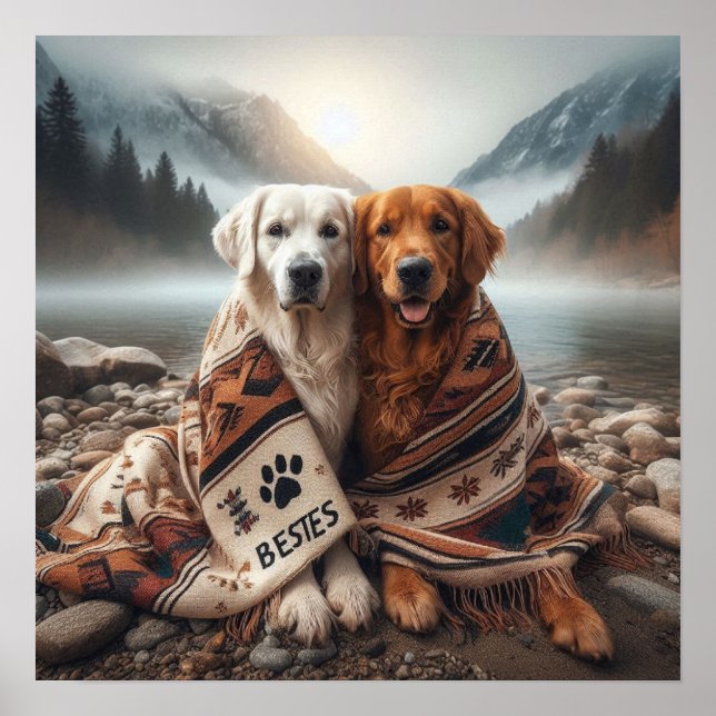 Poster sur mesure Bestie Dog (Devant)