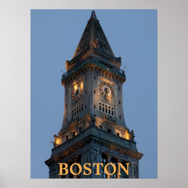 Poster sur mesure House Tower Boston (Devant)