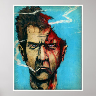 POSTER "SURMONTÉ AVEC SEUL "