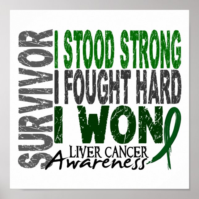 Poster Survivant 4 Cancer du foie (Devant)