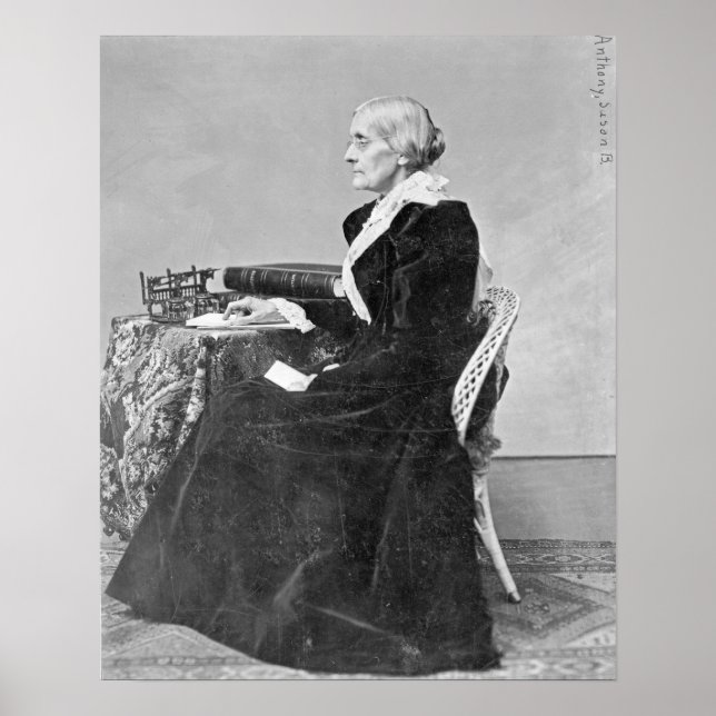 Poster Susan Brownell Anthony (Devant)