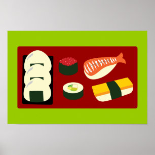 Poster Sushi Fun