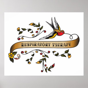 Poster Swallow and Scroll with Respiratory Therapy