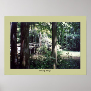 Poster Swamp Bridge